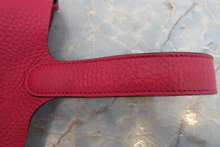 画像をギャラリービューアに読み込む, HERMES/エルメス ピコタンロックエクラPM トリヨンクレマンス/ヴォースイフト フランボワーズ/ルージュセリエ Z刻印 ハンドバッグ 700030043