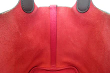 画像をギャラリービューアに読み込む, HERMES/エルメス ピコタンロックエクラPM トリヨンクレマンス/ヴォースイフト フランボワーズ/ルージュセリエ Z刻印 ハンドバッグ 700030043