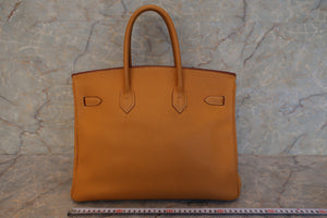 HERMES／エルメス バーキン35 トリヨンクレマンス ナチュラルサブレ □A刻印 ハンドバッグ 600120022