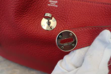 画像をギャラリービューアに読み込む, HERMES/エルメス リンディ34 トリヨンクレマンス ルージュガランス □M刻印 ショルダーバッグ 700100237