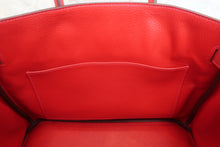 画像をギャラリービューアに読み込む, HERMES/エルメス ピコタンロックMM トリヨンクレマンス オレンジ □O刻印 ハンドバッグ 600120186