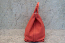 画像をギャラリービューアに読み込む, HERMES/エルメス ガーデンパーティPM ヴォーエプソン ローズジャイプール A刻印 トートバッグ 700090170