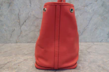 画像をギャラリービューアに読み込む, HERMES/エルメス ガーデンパーティPM ヴォーエプソン ローズジャイプール A刻印 トートバッグ 700090170