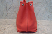 画像をギャラリービューアに読み込む, HERMES／エルメス ガーデンパーティPM ヴォーエプソン ローズジャイプール A刻印 トートバッグ 700090170

