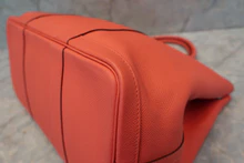 画像をギャラリービューアに読み込む, HERMES/エルメス ガーデンパーティPM ヴォーエプソン ローズジャイプール A刻印 トートバッグ 700090170