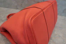 画像をギャラリービューアに読み込む, HERMES/エルメス ガーデンパーティPM ヴォーエプソン ローズジャイプール A刻印 トートバッグ 700090170