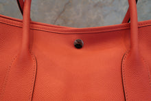 画像をギャラリービューアに読み込む, HERMES／エルメス ガーデンパーティPM ヴォーエプソン ローズジャイプール A刻印 トートバッグ 700090170
