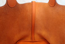 画像をギャラリービューアに読み込む, HERMES／エルメス ピコタンロックＭＭ トリヨンクレマンス オレンジ □O刻印 ハンドバッグ 600120186
