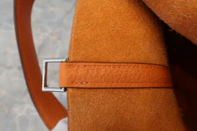 画像をギャラリービューアに読み込む, HERMES／エルメス ピコタンロックＭＭ トリヨンクレマンス オレンジ □O刻印 ハンドバッグ 600120186
