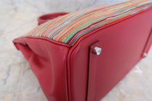 画像をギャラリービューアに読み込む, HERMES/エルメス ピコタンロックエクラMM トリヨンクレマンス/ヴォースイフト オレンジポピー/ボルドー A刻印 ハンドバッグ 700100216
