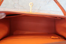 画像をギャラリービューアに読み込む, HERMES／エルメス ケリー28 ヴォーエプソン マンゴー □P刻印 ショルダーバッグ 700120070
