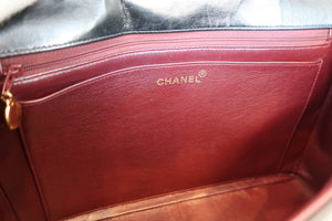 CHANEL/シャネル 中マトラッセシングルフラップチェーンショルダーバッグ ラムスキン ブラック/ゴールド金具 ショルダーバッグ 600120159