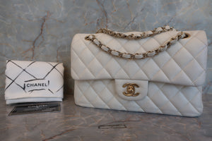 CHANEL/シャネル マトラッセＷフラップＷチェーンショルダーバッグ キャビアスキン ベージュ/ゴールド金具 ショルダーバッグ 600120172