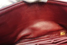 画像をギャラリービューアに読み込む, CHANEL/シャネル Vステッチチェーンショルダーバッグ ラムスキン ネイビー/ゴールド金具 ショルダーバッグ 800030123