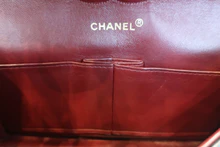 画像をギャラリービューアに読み込む, CHANEL/シャネル Vステッチチェーンショルダーバッグ ラムスキン ネイビー/ゴールド金具 ショルダーバッグ 800030123
