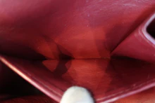 画像をギャラリービューアに読み込む, CHANEL/シャネル Vステッチチェーンショルダーバッグ ラムスキン ネイビー/ゴールド金具 ショルダーバッグ 800030123