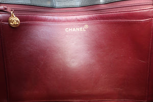 CHANEL/シャネル 中マトラッセシングルフラップチェーンショルダーバッグ ラムスキン ブラック/ゴールド金具 ショルダーバッグ 600100212