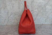 画像をギャラリービューアに読み込む, HERMES/エルメス ガーデンパーティPM ネゴンダ カプシーヌ □Q刻印 トートバッグ 700050258