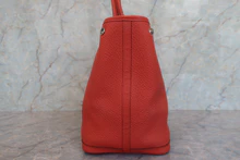 画像をギャラリービューアに読み込む, HERMES/エルメス ガーデンパーティPM ネゴンダ カプシーヌ □Q刻印 トートバッグ 700050258