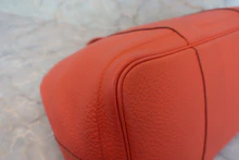 画像をギャラリービューアに読み込む, HERMES/エルメス ガーデンパーティPM ネゴンダ カプシーヌ □Q刻印 トートバッグ 700050258