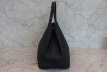 画像をギャラリービューアに読み込む, HERMES／エルメス ガーデンパーティPM ネゴンダ ブラック □L刻印 トートバッグ 800040005
