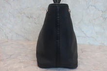 画像をギャラリービューアに読み込む, HERMES/エルメス ガーデンパーティPM ネゴンダ ブラック □L刻印 トートバッグ 800040005