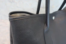 画像をギャラリービューアに読み込む, HERMES/エルメス ガーデンパーティPM ネゴンダ ブラック □L刻印 トートバッグ 800040005