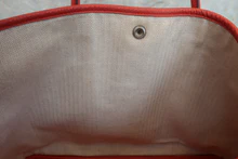 画像をギャラリービューアに読み込む, HERMES/エルメス ガーデンパーティPM ネゴンダ カプシーヌ □Q刻印 トートバッグ 700050258