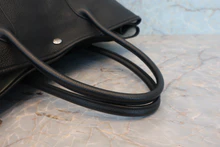 画像をギャラリービューアに読み込む, HERMES/エルメス ガーデンパーティPM ネゴンダ ブラック □L刻印 トートバッグ 800040005