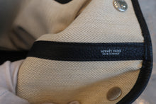 画像をギャラリービューアに読み込む, HERMES/エルメス ガーデンパーティPM ネゴンダ ブラック □L刻印 トートバッグ 800040005