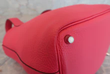 画像をギャラリービューアに読み込む, HERMES/エルメス ピコタンロックPM トリヨンクレマンス ローズエクストリーム A刻印 ハンドバッグ 700050175