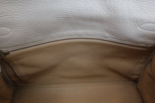 画像をギャラリービューアに読み込む, HERMES/エルメス バーキン35 バイカラー トリヨンクレマンス サンギーヌ/ホワイト □O刻印 ハンドバッグ 700070128