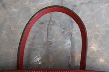 画像をギャラリービューアに読み込む, HERMES/エルメス バーキン35 バイカラー トリヨンクレマンス サンギーヌ/ホワイト □O刻印 ハンドバッグ 700070128