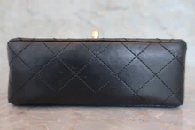 画像をギャラリービューアに読み込む, CHANEL/シャネル ミニマトラッセシングルフラップチェーンショルダーバッグ ラムスキン ブラック/ゴールド金具 ショルダーバッグ 800030199