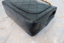 画像をギャラリービューアに読み込む, CHANEL/シャネル ミニマトラッセシングルフラップチェーンショルダーバッグ ラムスキン ブラック/ゴールド金具 ショルダーバッグ 800030199