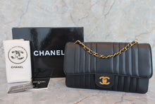 画像をギャラリービューアに読み込む, CHANEL/シャネル マドモアゼルチェーンショルダーバッグ ラムスキン ブラック/ゴールド金具 ショルダーバッグ 600050190
