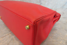 画像をギャラリービューアに読み込む, HERMES/エルメス ピコタンロックMM トリヨンクレマンス クレヴェット □Q刻印 ハンドバッグ 700090199