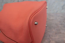 画像をギャラリービューアに読み込む, HERMES／エルメス ピコタンロックＭＭ トリヨンクレマンス クレヴェット □Q刻印 ハンドバッグ 700090199
