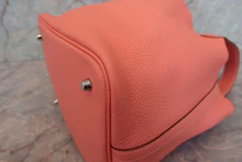 画像をギャラリービューアに読み込む, HERMES／エルメス ピコタンロックＭＭ トリヨンクレマンス クレヴェット □Q刻印 ハンドバッグ 700090199
