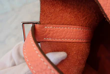 画像をギャラリービューアに読み込む, HERMES／エルメス ピコタンロックＭＭ トリヨンクレマンス クレヴェット □Q刻印 ハンドバッグ 700090199
