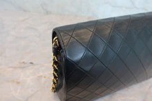 画像をギャラリービューアに読み込む, CHANEL/シャネル マトラッセチェーンショルダーバッグ ラムスキン ブラック/ゴールド金具 ショルダーバッグ 800040026
