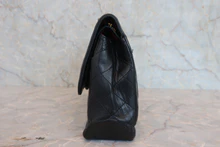 画像をギャラリービューアに読み込む, CHANEL/シャネル パリ限定マトラッセダブルフラップチェーンショルダーバッグ ラムスキン ブラック/ゴールド金具 ショルダーバッグ 800040024