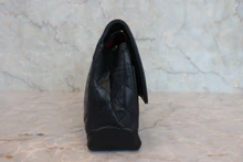 画像をギャラリービューアに読み込む, CHANEL/シャネル パリ限定マトラッセダブルフラップチェーンショルダーバッグ ラムスキン ブラック/ゴールド金具 ショルダーバッグ 800040024
