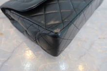 画像をギャラリービューアに読み込む, CHANEL/シャネル パリ限定マトラッセダブルフラップチェーンショルダーバッグ ラムスキン ブラック/ゴールド金具 ショルダーバッグ 800040024