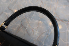 画像をギャラリービューアに読み込む, HERMES/エルメス ケリー25 クロコダイル アリゲーター ブラック □B刻印 ショルダーバッグ 600040130