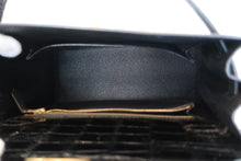 画像をギャラリービューアに読み込む, HERMES/エルメス ケリー25 クロコダイル アリゲーター ブラック □B刻印 ショルダーバッグ 600040130