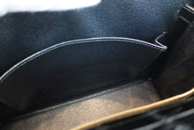 画像をギャラリービューアに読み込む, HERMES/エルメス ケリー25 クロコダイル アリゲーター ブラック □B刻印 ショルダーバッグ 600040130