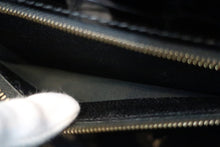 画像をギャラリービューアに読み込む, HERMES/エルメス ケリー25 クロコダイル アリゲーター ブラック □B刻印 ショルダーバッグ 600040130