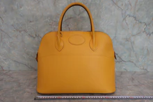 画像をギャラリービューアに読み込む, HERMES／エルメス ボリード35 クシュベル ジョーヌ □A刻印 ショルダーバッグ 800020121
