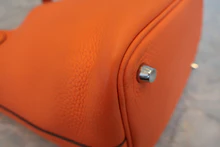 画像をギャラリービューアに読み込む, HERMES／エルメス ピコタンロックＰＭ トリヨンクレマンス オレンジポピー A刻印 ハンドバッグ 800010088
